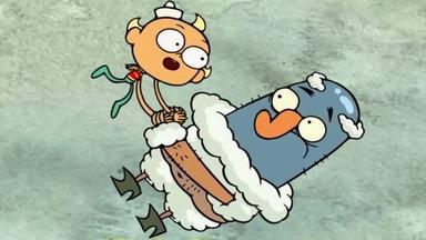 Las maravillosas desventuras de Flapjack 3x5